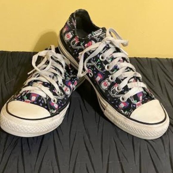 Converse all-stars Owl print Size 7 - Picture 1 of 6